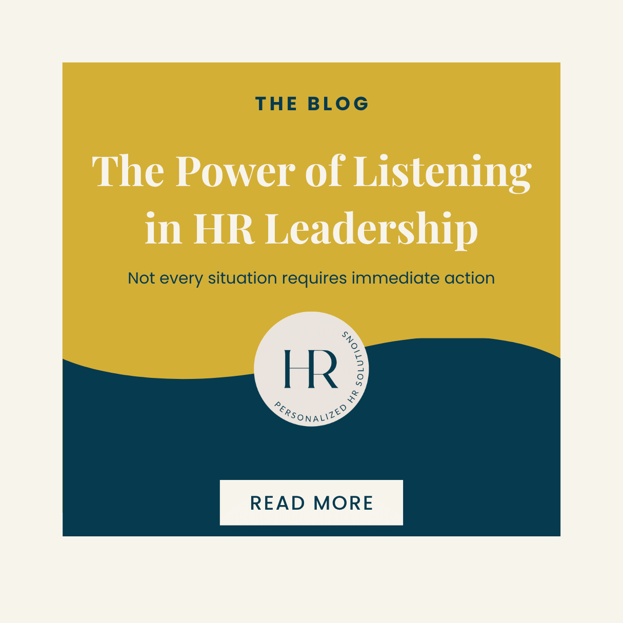 The power of listening