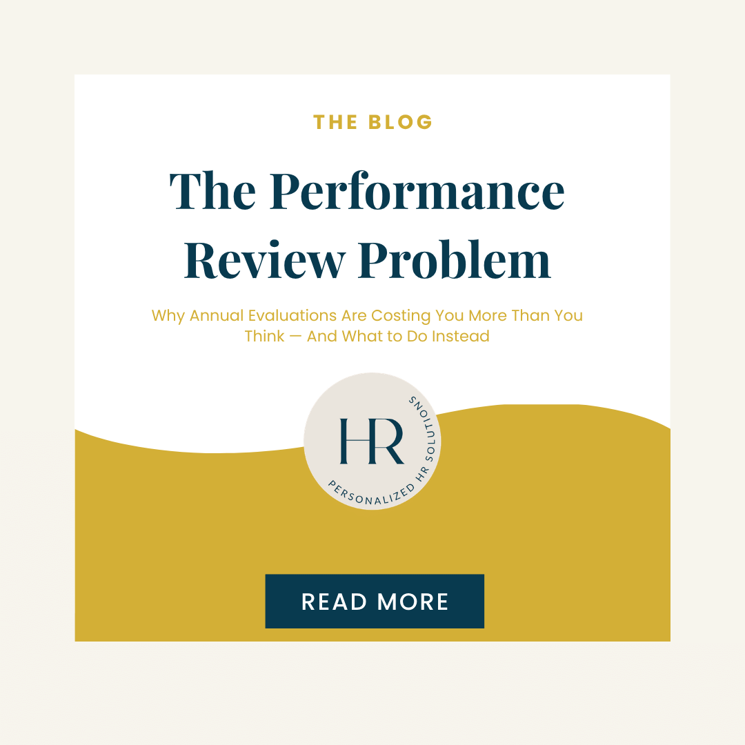 The performance review problem