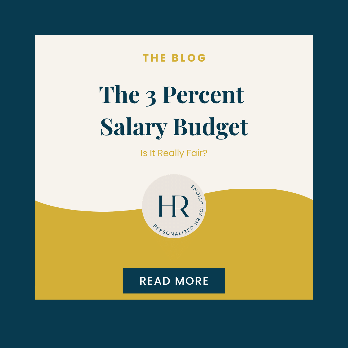 The 3 Percent Salary Budget. Is It Really Fair?